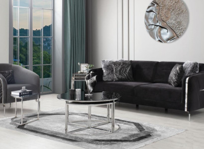 Modern Sofa set 2 pcs Living room Luxury Sofa set 3+1 Seater Furniture